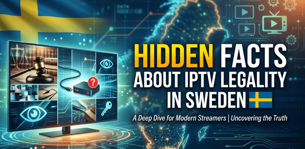 IPTV laglighet Sverige 2026