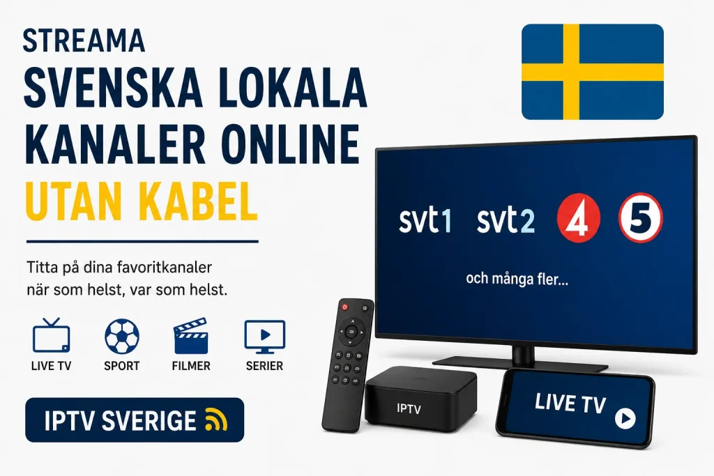 Streama Svenska Lokala Kanaler