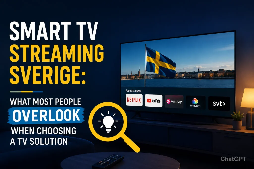 Smart TV Streaming Sverige