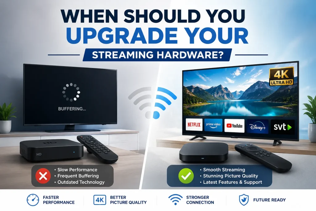 Upgrade you streaming