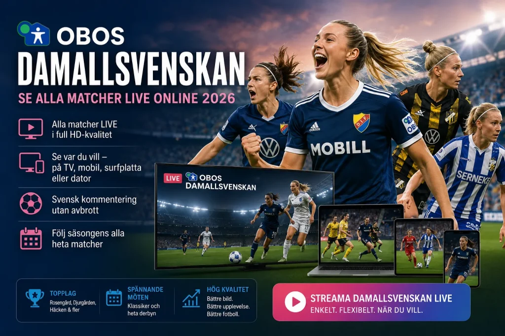 Damfotboll OBOS Damallsvenskan