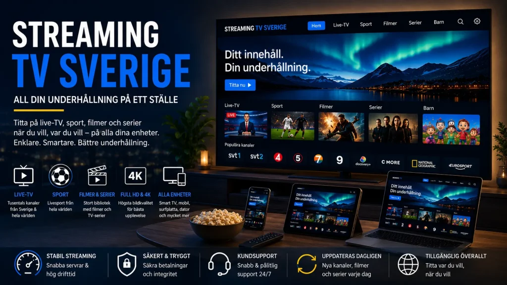Streamingtjänsten i Sverige