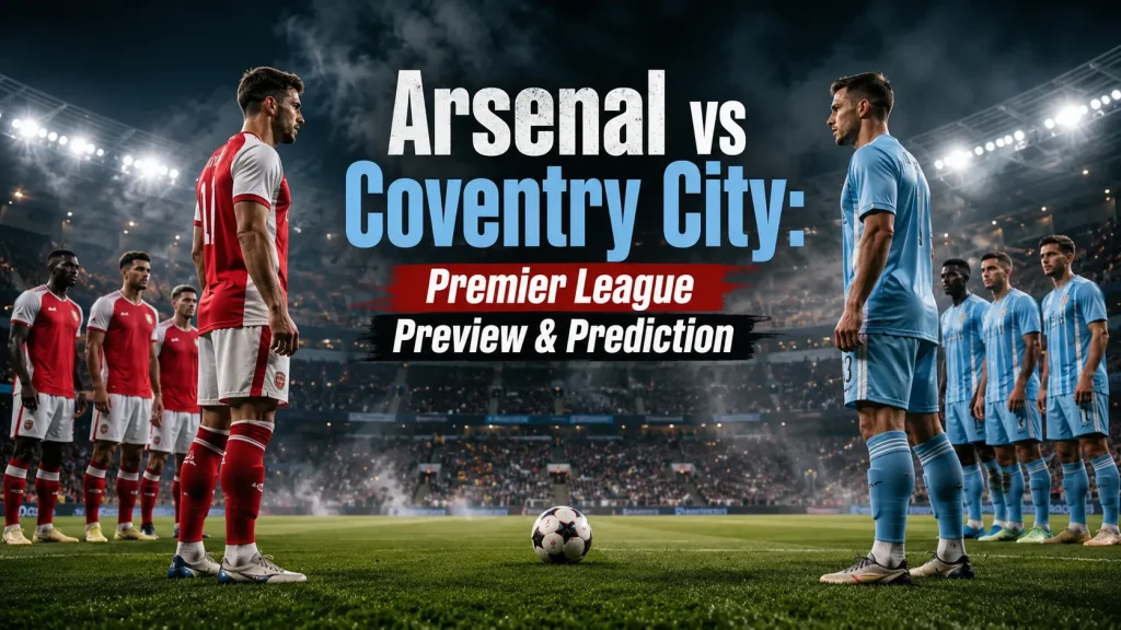 Arsenal vs Coventry City: Premier League Preview & Prediction